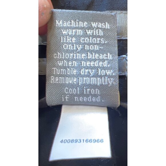 Apt. 9 Ava Black Cropped Dress Pants Womens Size 6 Comfortable Stretch Fabric Ba - Picture 6 of 6